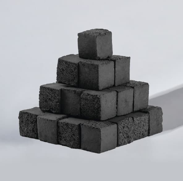 جوز الهند شل الفحم 25 * 25 * 25 مم