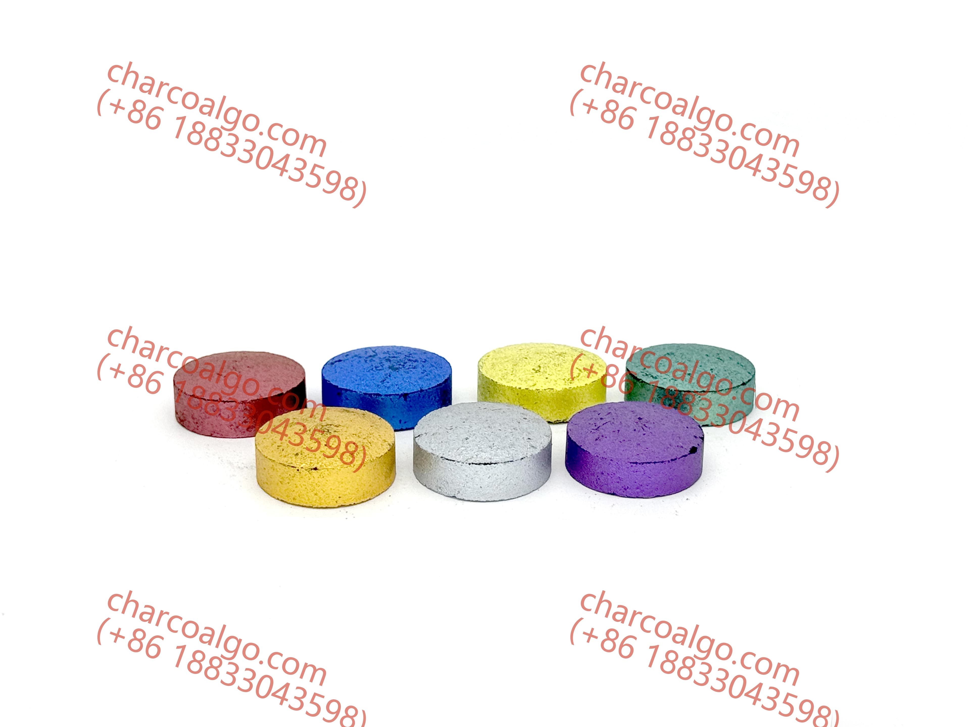 33mm Fast Burning Solid Color Charcoal