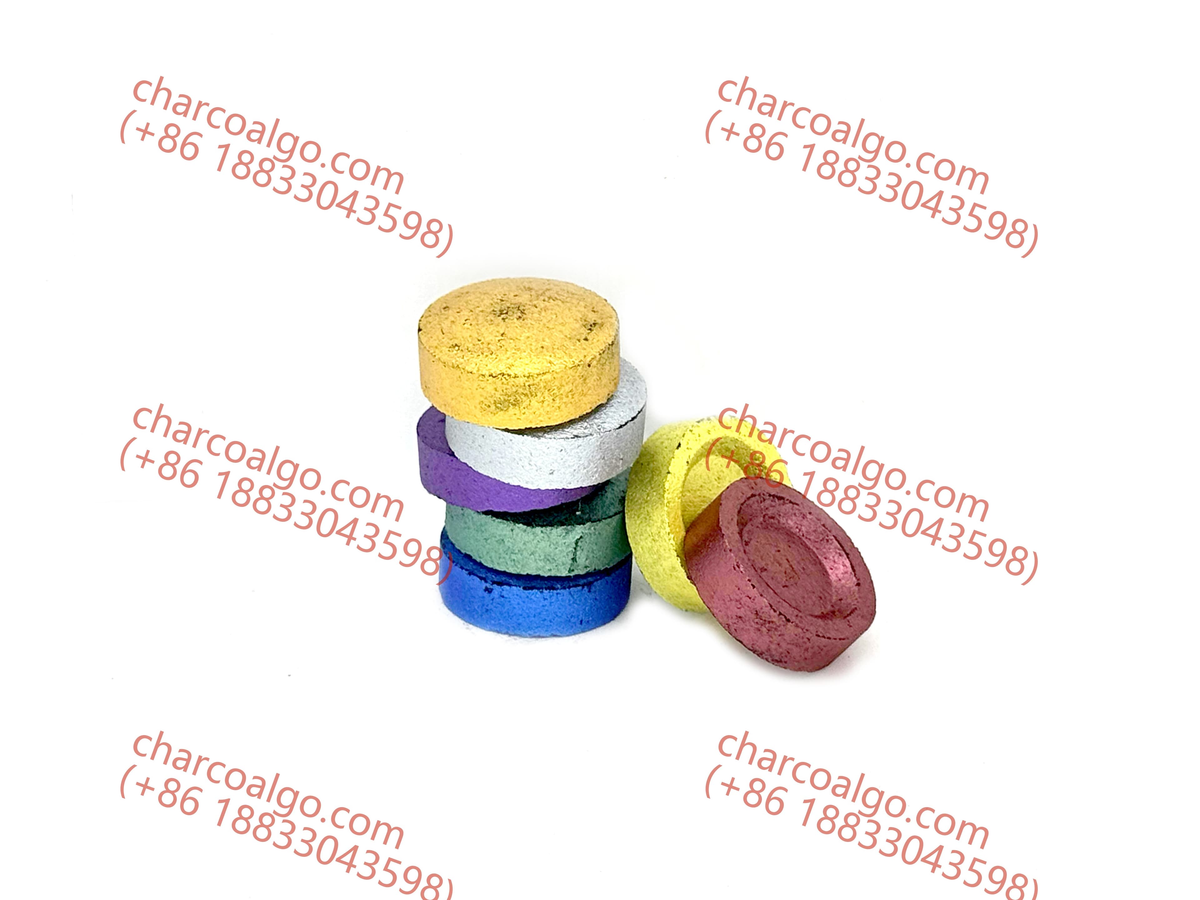 33mm Fast Burning Solid Color Charcoal