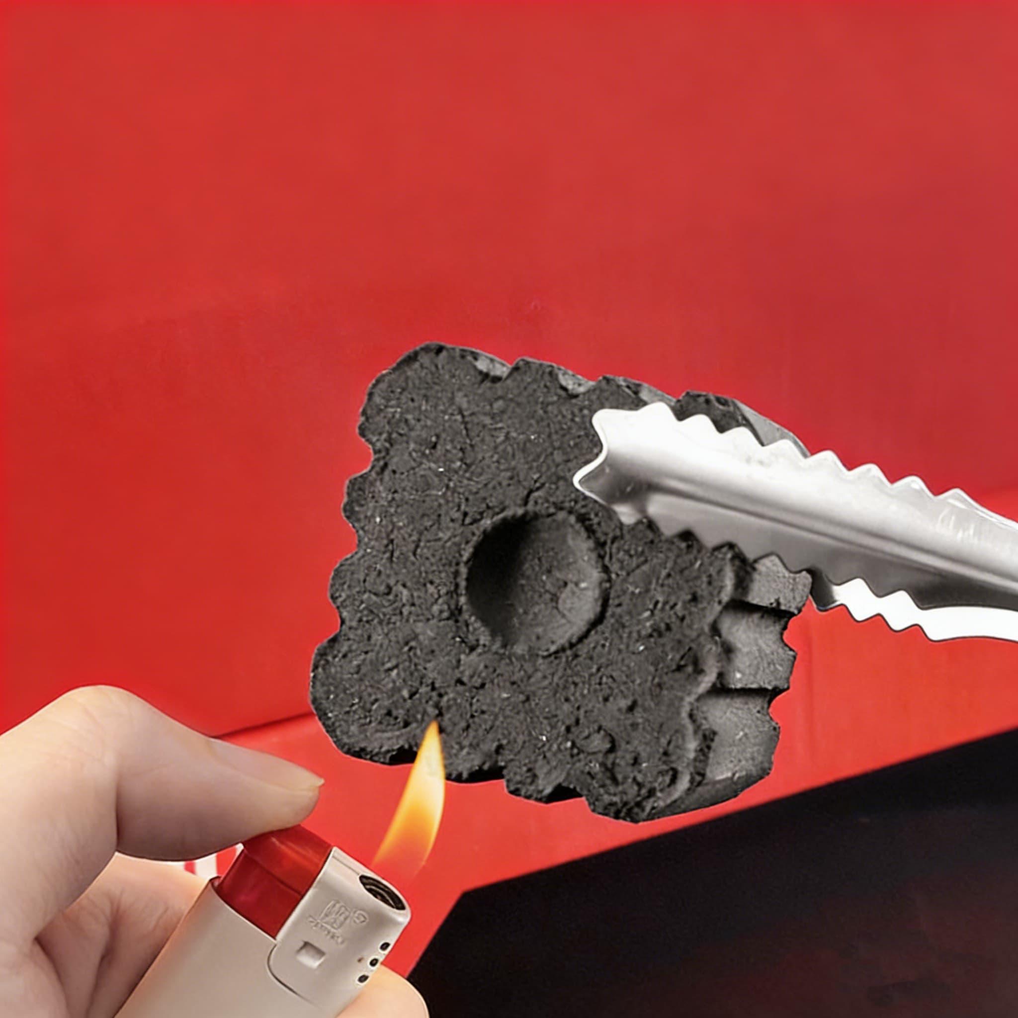 Extended Disposable Grill + Quick-Ignition Fruitwood Charcoal - Portable Outdoor BBQ Grill for 5-8 People, No Cleaning Required Extended Disposable Grill + Quick-Ignition Fruitwood Charcoal - Portable Outdoor BBQ Grill for 5-8 People, No Cleaning Required