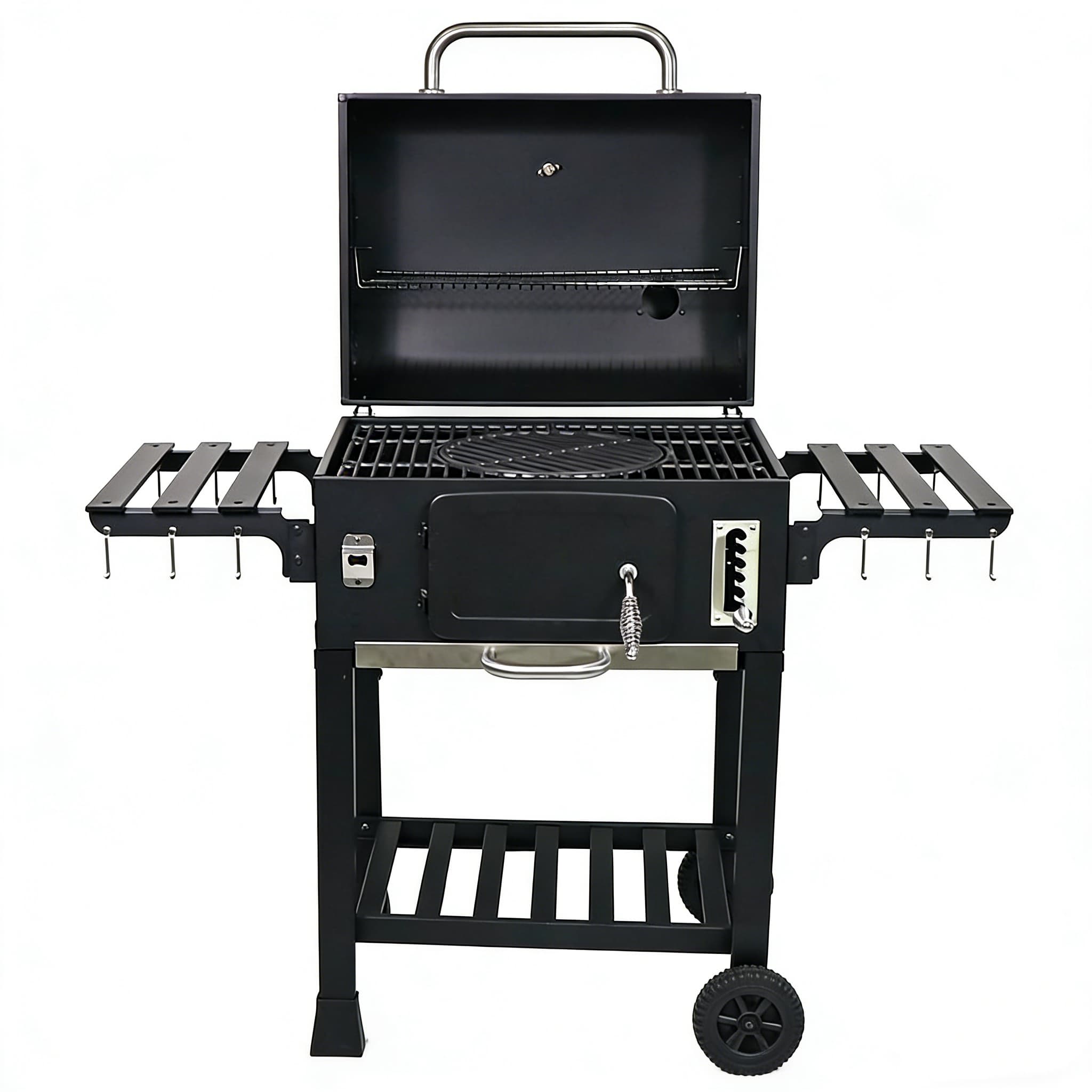 American-style Household Charcoal Grill for Outdoor Courtyard and Villa BBQ, Smoker Grill, BBQ Grill American-style Household Charcoal Grill for Outdoor Courtyard and Villa BBQ, Smoker Grill, BBQ Grill