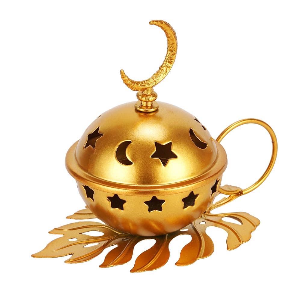 中东阿拉伯风格金属铁艺香炉 简约现代多款式桌面香薰摆件 中东阿拉伯风格金属铁艺香炉 简约现代多款式桌面香薰摆件